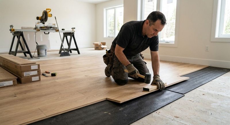Engineered Wood Installation in West Chester, OH