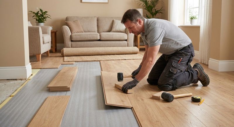 Laminate Floor Installation in Covington, KY