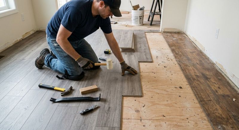 Laminate Floor Installation in Newport, KY