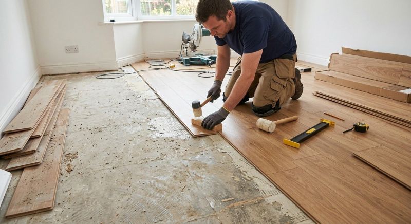 Laminate Floor Remodeling in West Chester, OH