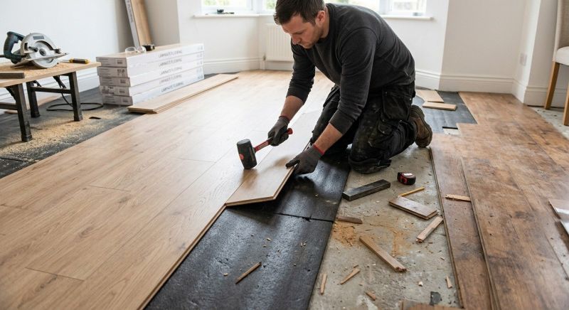 Laminate Floor Replacement in Butler County, OH