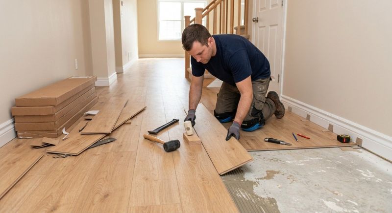 Laminate Floor Replacement in Ft Mitchell, KY