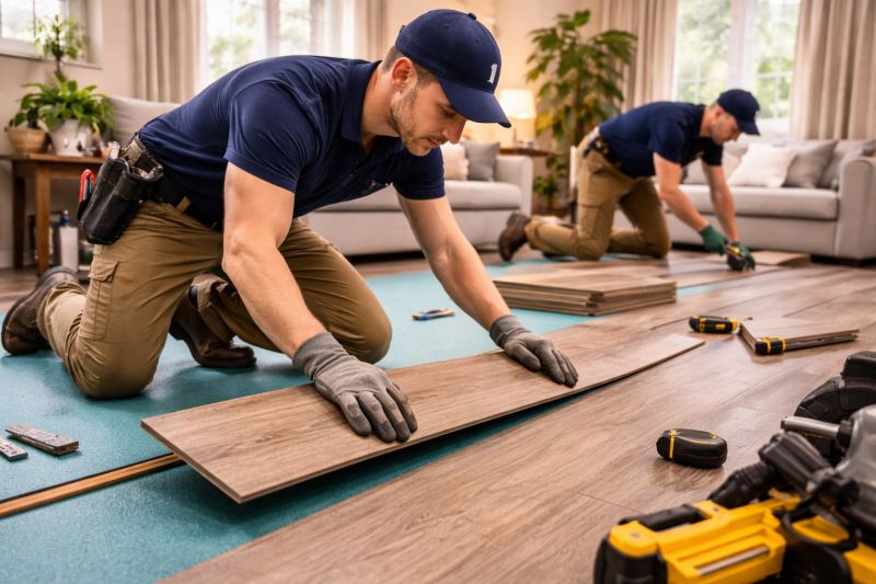 Laminate Floor Replacement in West Chester, OH