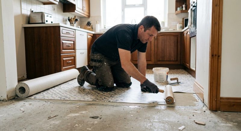 Linoleum Floor Installation in Harrison, OH