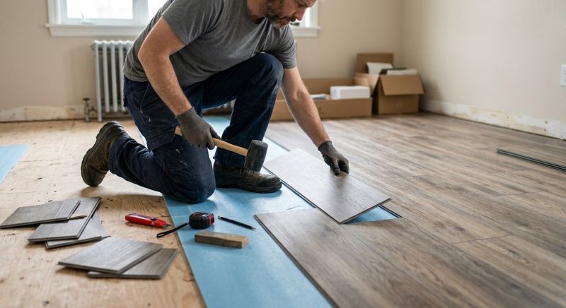 Linoleum Floor Installation in Miamitown, OH