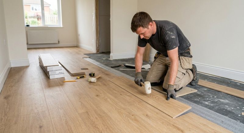 Linoleum Floor Installation in Trenton, OH