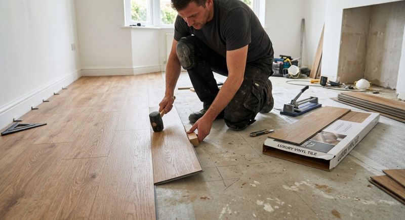 Luxury Vinyl Tile Installation in Mason, OH