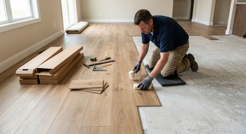 Luxury Vinyl Tile Installation in Okeana, OH