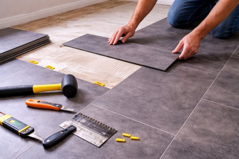 Luxury Vinyl Tile Installation in Springboro, OH