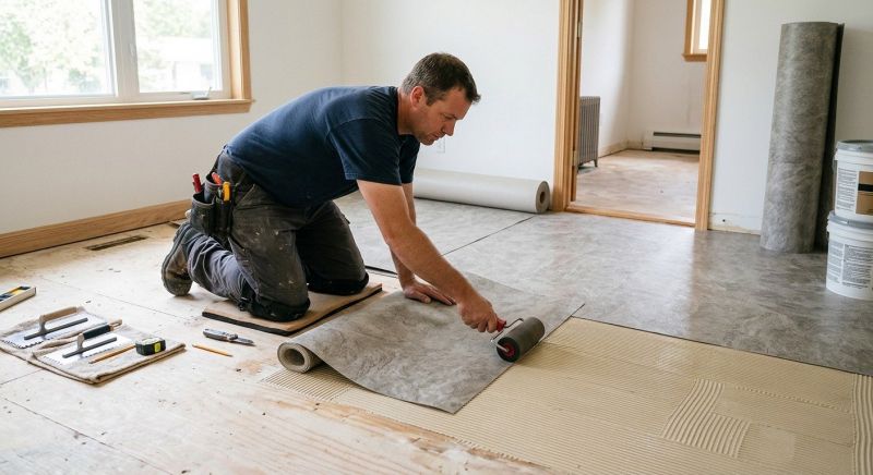 Sheet Flooring Installation in Blanchester, OH