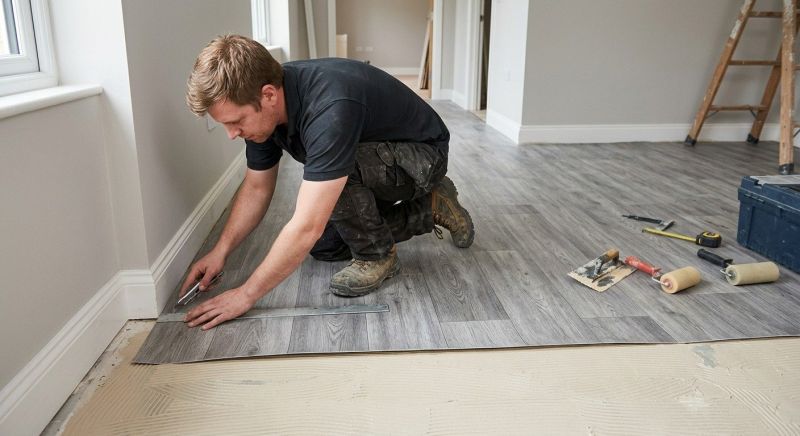 Sheet Vinyl Installation in West Harrison, IN