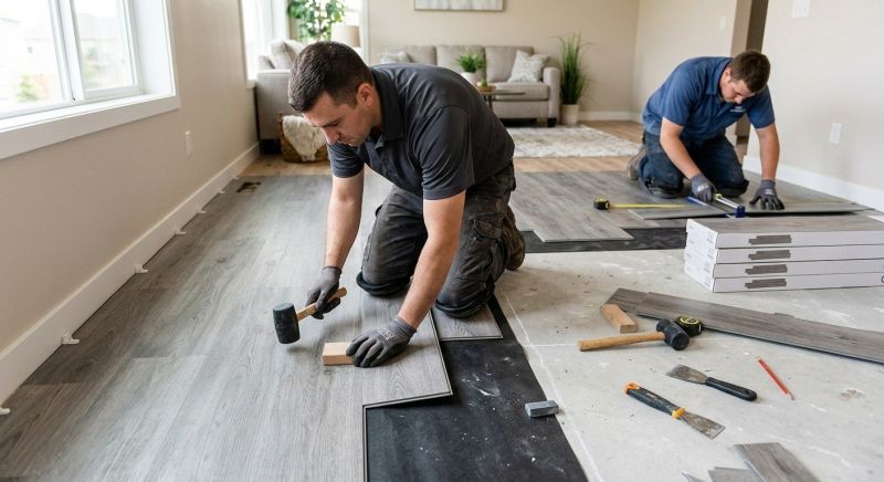 Vinyl Flooring Installation in Amelia, OH