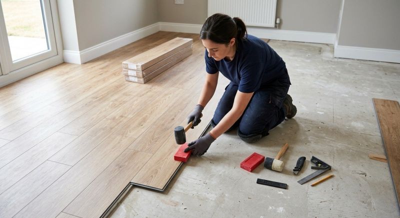 Vinyl Plank Floor Installation in West Chester, OH