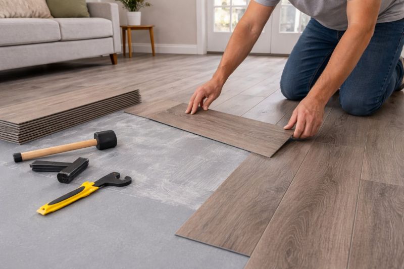 Vinyl Plank Floor Installation in West Chester, OH