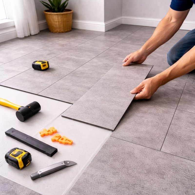 Vinyl Tile Replacement in West Chester, OH
