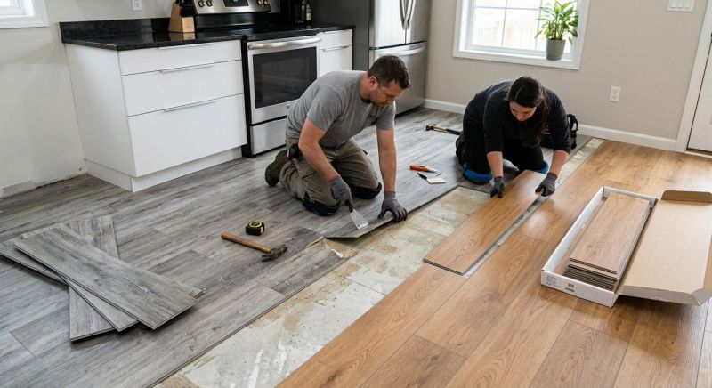 Vinyl Tile Replacement in West Chester, OH